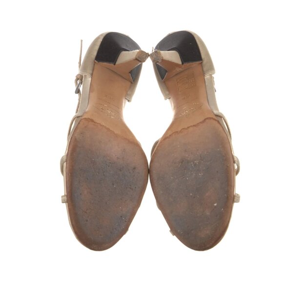 Prada Satin T-Strap Heeled Sandals | Size 6.5 - Picture 5 of 5